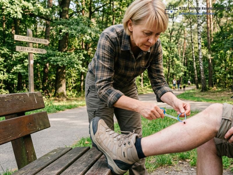 Ticks in Poznań Forests and Parks - What to Do When You Find an Intruder? A Family Doctor's Guide